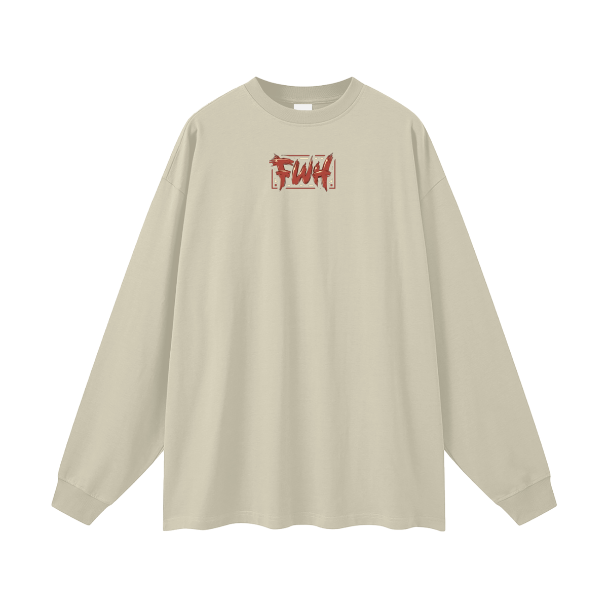Oversized Unisex Long Sleeve T-Shirt