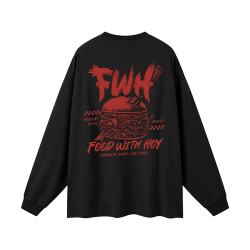 Oversized Unisex Long Sleeve T-Shirt