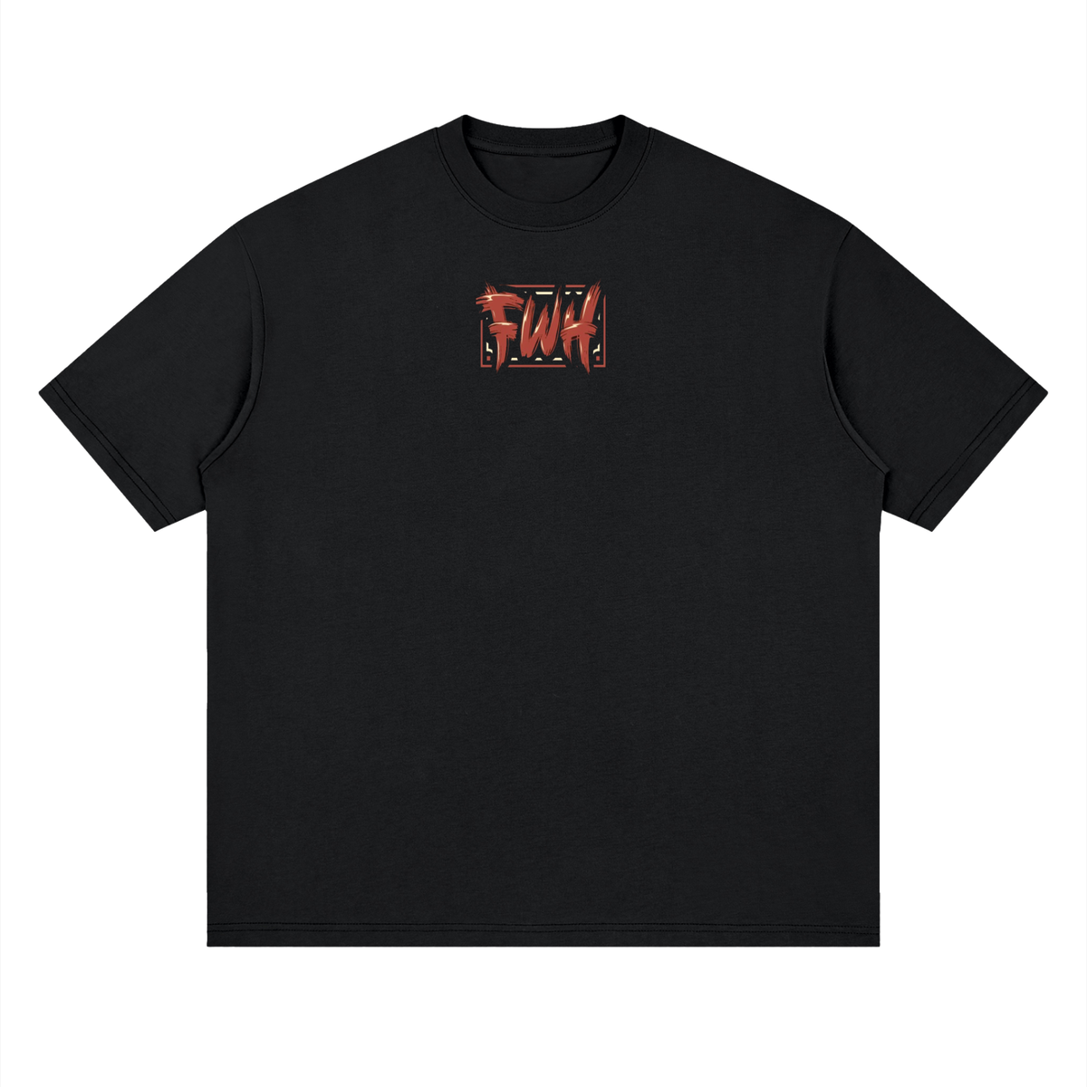 Samurai Burger Streetwear Loose Drop Shoulder T-Shirt Samurai Burger